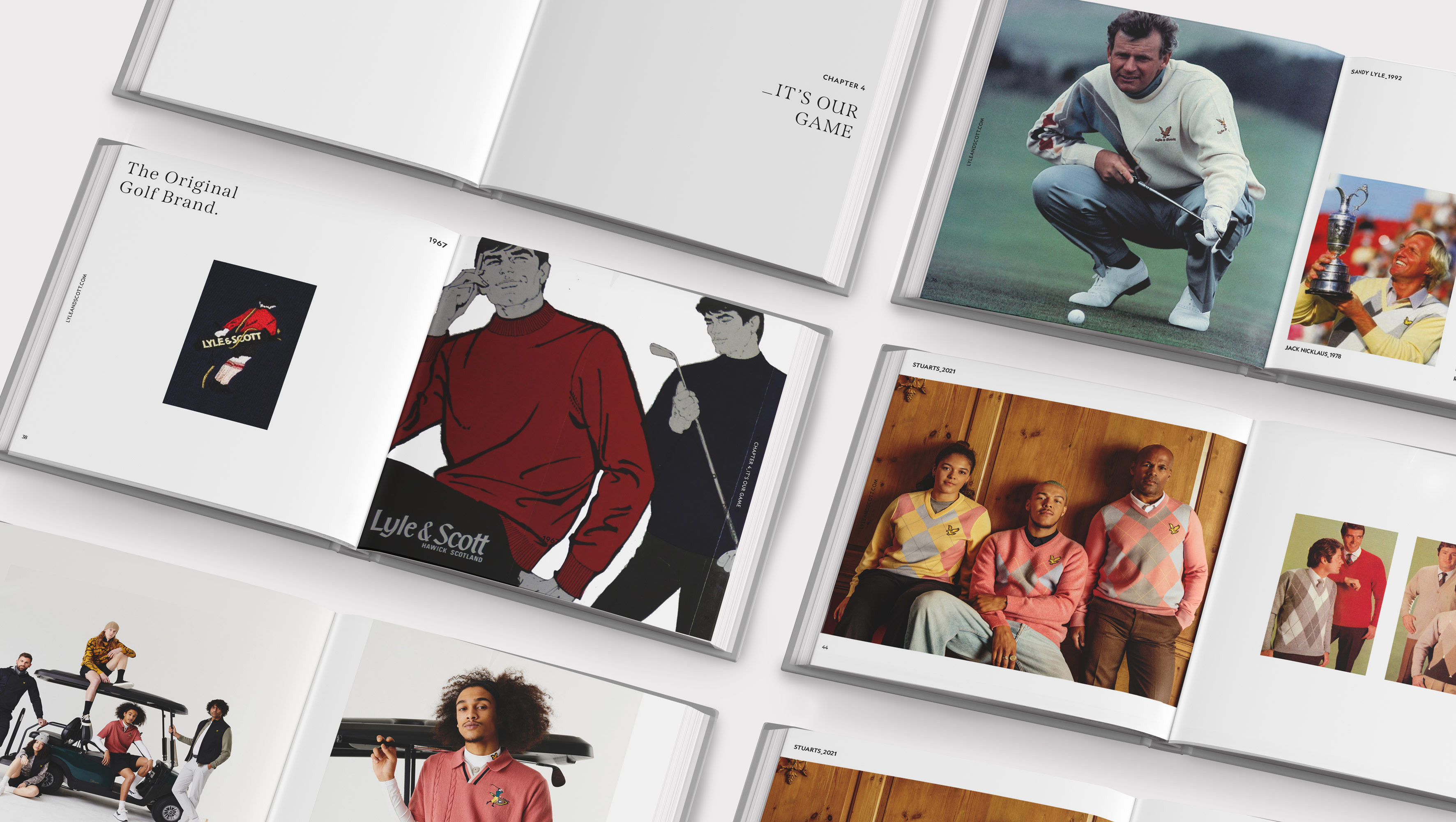 Coffee Table Book Open